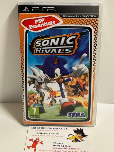 Jeu vidéo sonic rivals - vidéo,