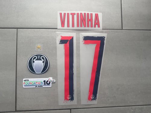 Flocage vitinha psg - vitinha,