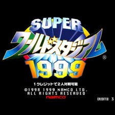 Usé Super World Stade '99 PCB PC Board Namco 1999 Système 12 Jamma Arcade