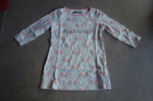 Chemise nuit manches - chemise,