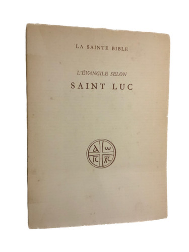 Sainte bible évangile - la,