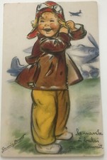 CPA  Germaine BOURET   DECOUPI