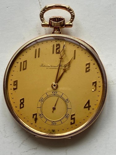Montre gousset homme - or, iwc