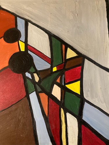 Très belle peinture - belle, 1980