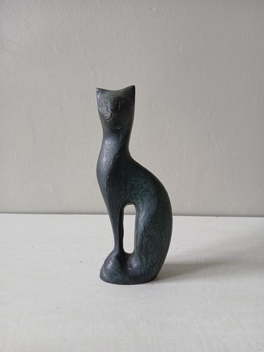 Sculpture chat vintage - , en
