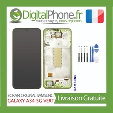 ✅ECRAN ORIGINAL SERVICE PACK SAMSUNG A34 5G VERT (GH82-31201C) + OUTILS ✅TVA✅