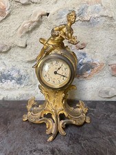 Ancienne Horloge Pendule Art Déco Vintage A Restaurer
