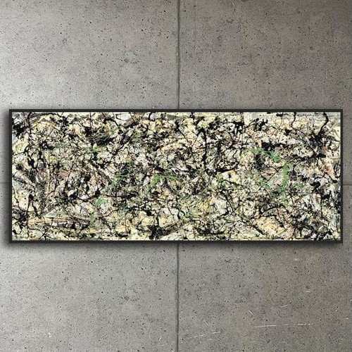 Jackson pollock lucifer poster - lucifer,