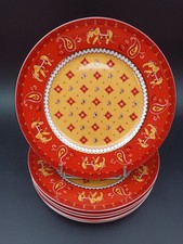 GENEVIÈVE LETHU - 6 ASSIETTES