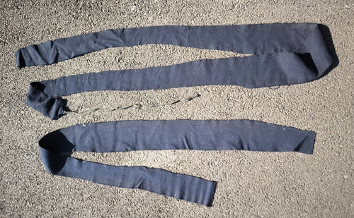 Bandes molletières gris - gris, de