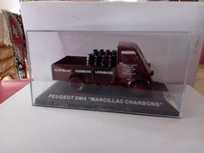 1/43 PEUGEOT DMA " MARCILLAC CHARBONS" SOUS PLEXI