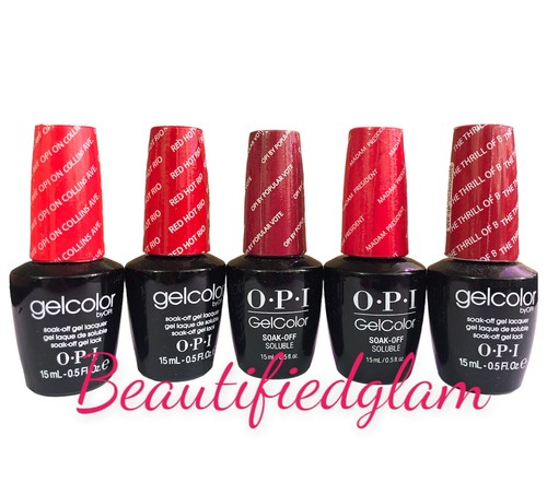 Red bundle set - by, opi