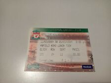 FOOT - place Liverpool FC - OM 2004 - UEFA