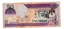 Republique DOMINICAINE DOMINICAN Billet 50 PESOS 2003  P176  VF BON ETAT