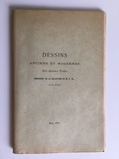 catalogue de vente dessins