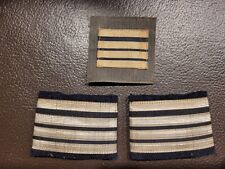 Paire de galons d'épaule Commandant + galon poitrine