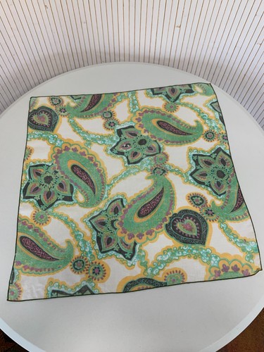 Foulard carré vintage bandana - vintage,