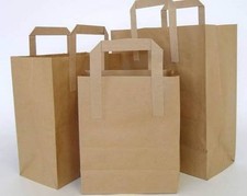 100x sacs papier kraft à - 100x,