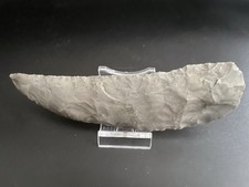 Grande serpe en silex de