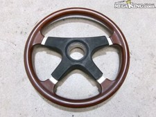 Volant personnel grain de bois