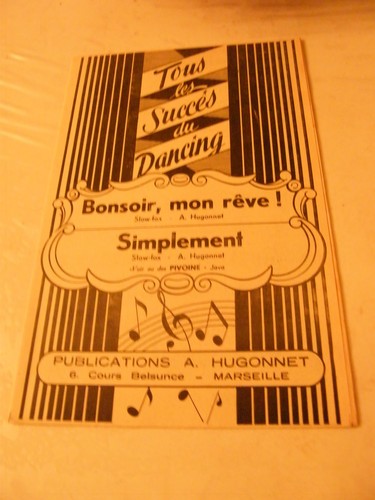 Partition bonsoir mon rêve - mon,