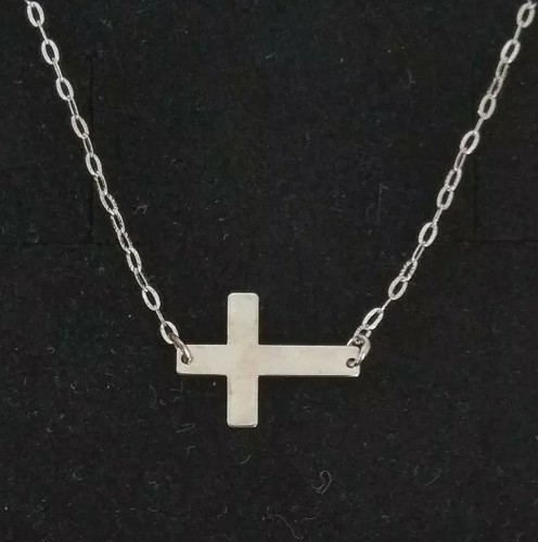 Collier 18k 750 - collier, croix