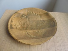 ASSIETTE CERAMIQUE poisson Longchamp Robert Picault ? 24CM
