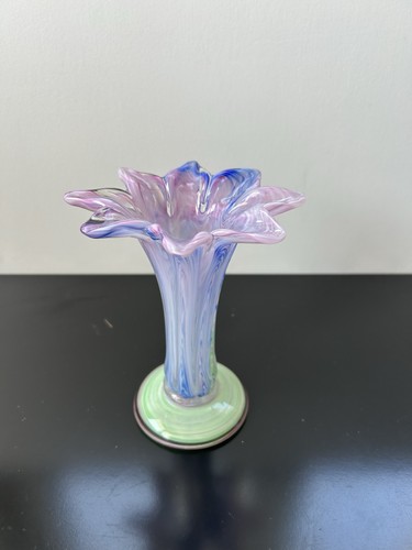 Vase verre soufflé style - verre,