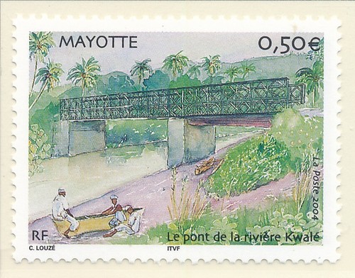 Timbre mayotte 166 neuf sans - timbre,