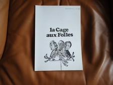 Dossier de Presse La Cage aux Folles Serrault Press Kit