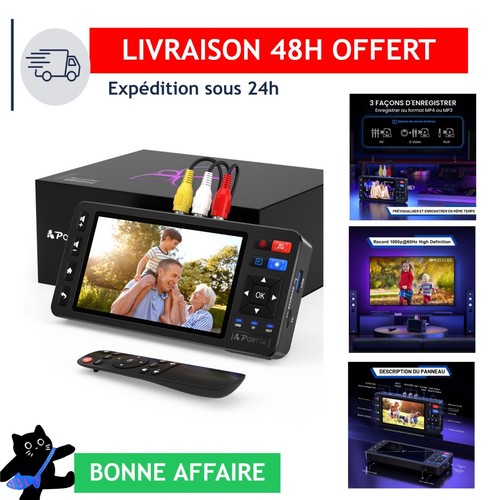 Portta vd20p convertisseur vhs - portta,