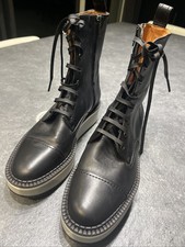 robert clergerie Boots cuir Noir Pture 39,5 Neuves 