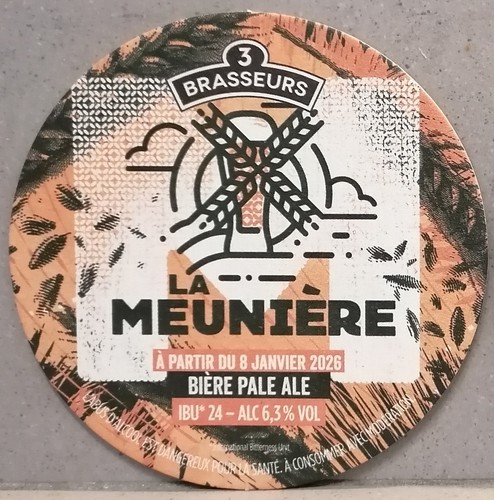Sous bock bière brasseurs - bock,