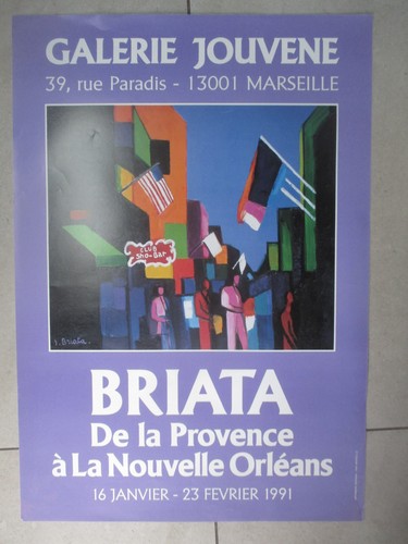 Affiche exposition briata - affiche, d'exposition