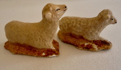 Lot moutons anciens - lot,
