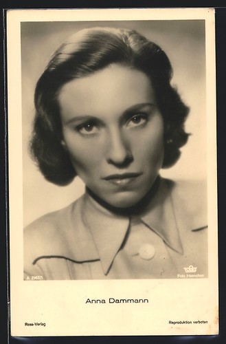 Carte postale actrice - postale, de