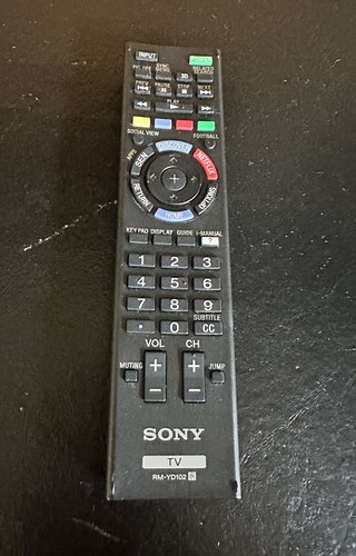Sony bravia remote yd102 - tv,