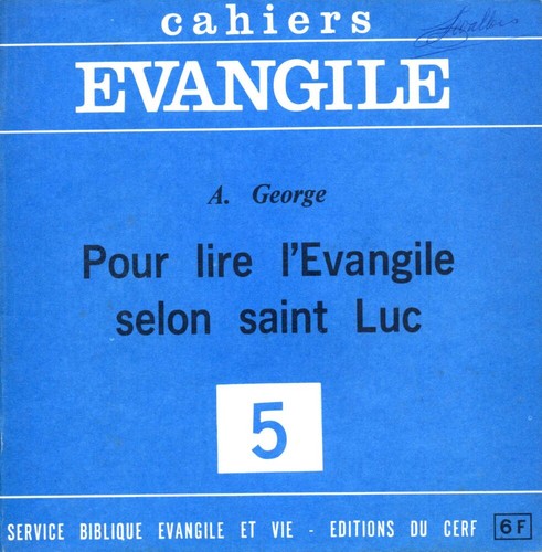 Cahiers evangile pour - cahiers,