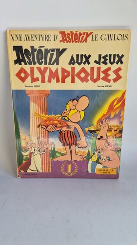 Astérix aux jeux - bd,