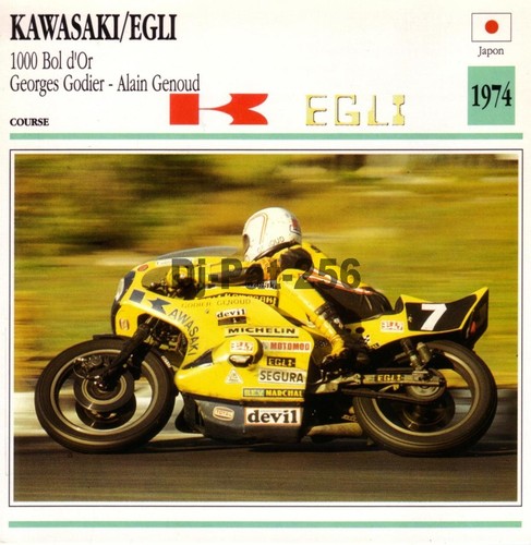 Fiche moto kawasaki egli 1000 - fiche,
