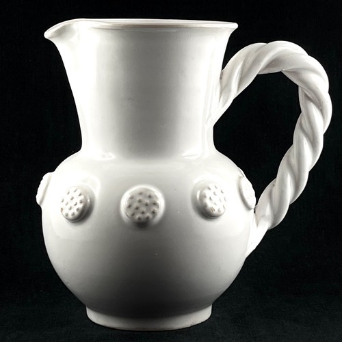 Pichet blanc ancien - blanc,