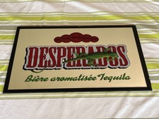 RARE / Joli miroir publicitaire de bar bistrot bière DESPERADOS / no enseigne