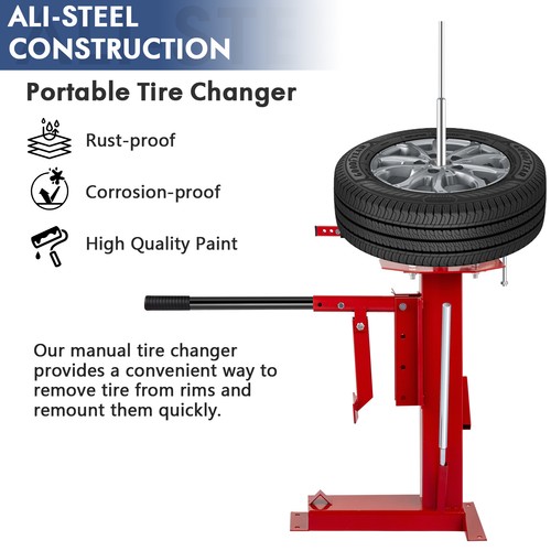 Manual tire changer - tire, tyre