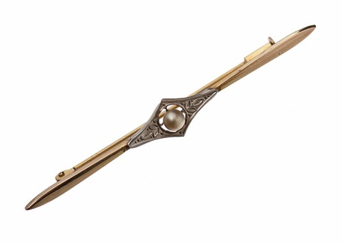 Ancienne broche barrette - barrette, en
