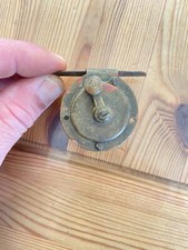 Ancien moulinet tambour tournant en bronze