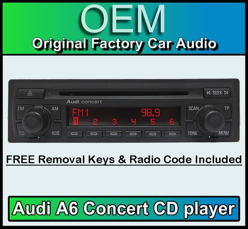 Audi concert autoradio - audi,