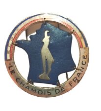 Insigne ESF Ski CHAMOIS DE FRANCE Argent années 60-70 #2