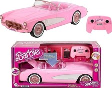 Hot Wheels Barbie RC Corvette from Barbie The Movie, Full-Function...
