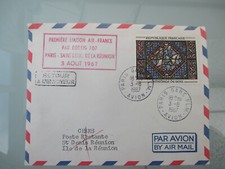 AIR FRANCE . BOING 707. 1ére