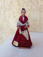 1 santon ancien habillé